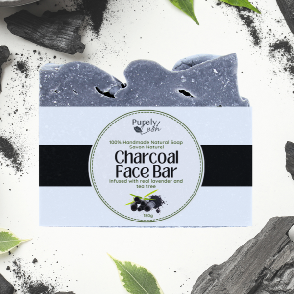 Charcoal Face Soap – Purely Lush